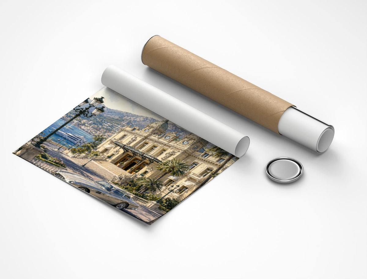 Rolled poster