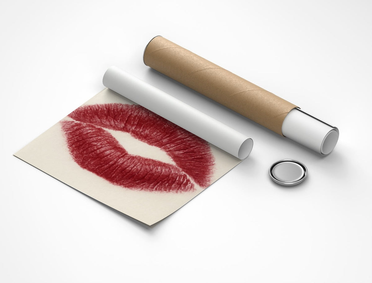 Rolled poster