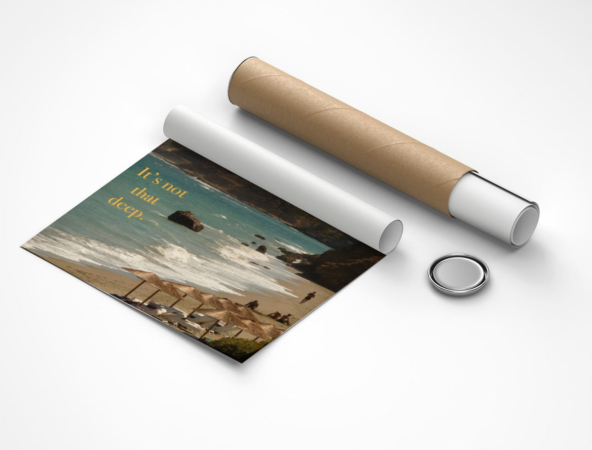 Rolled poster