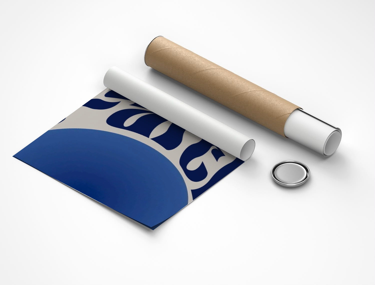 Rolled poster