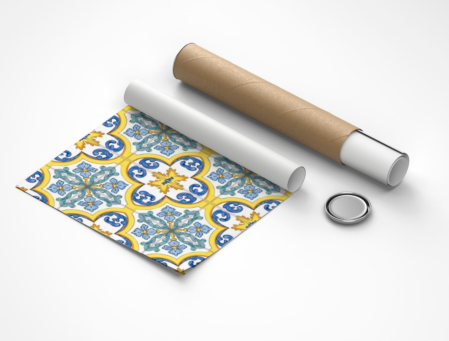Rolled poster