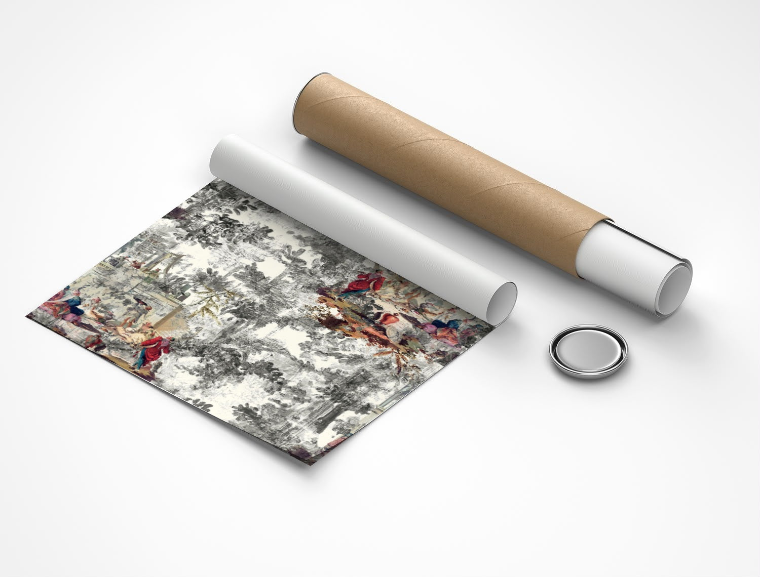 Rolled poster