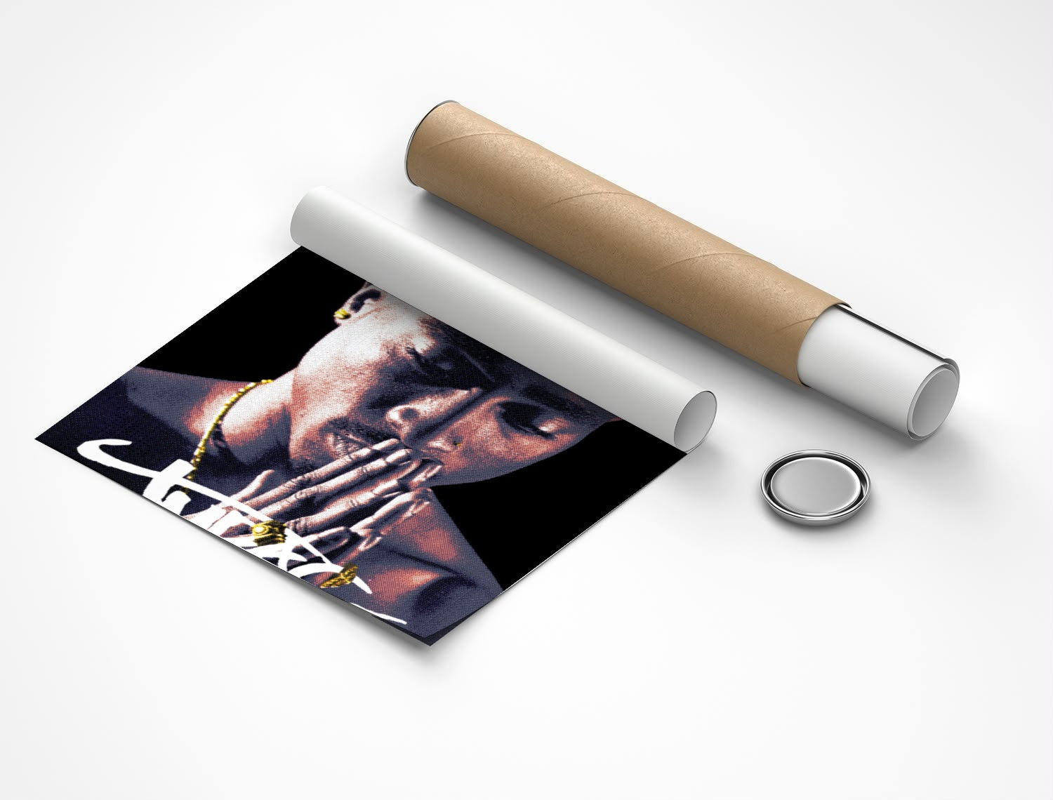 Rolled poster