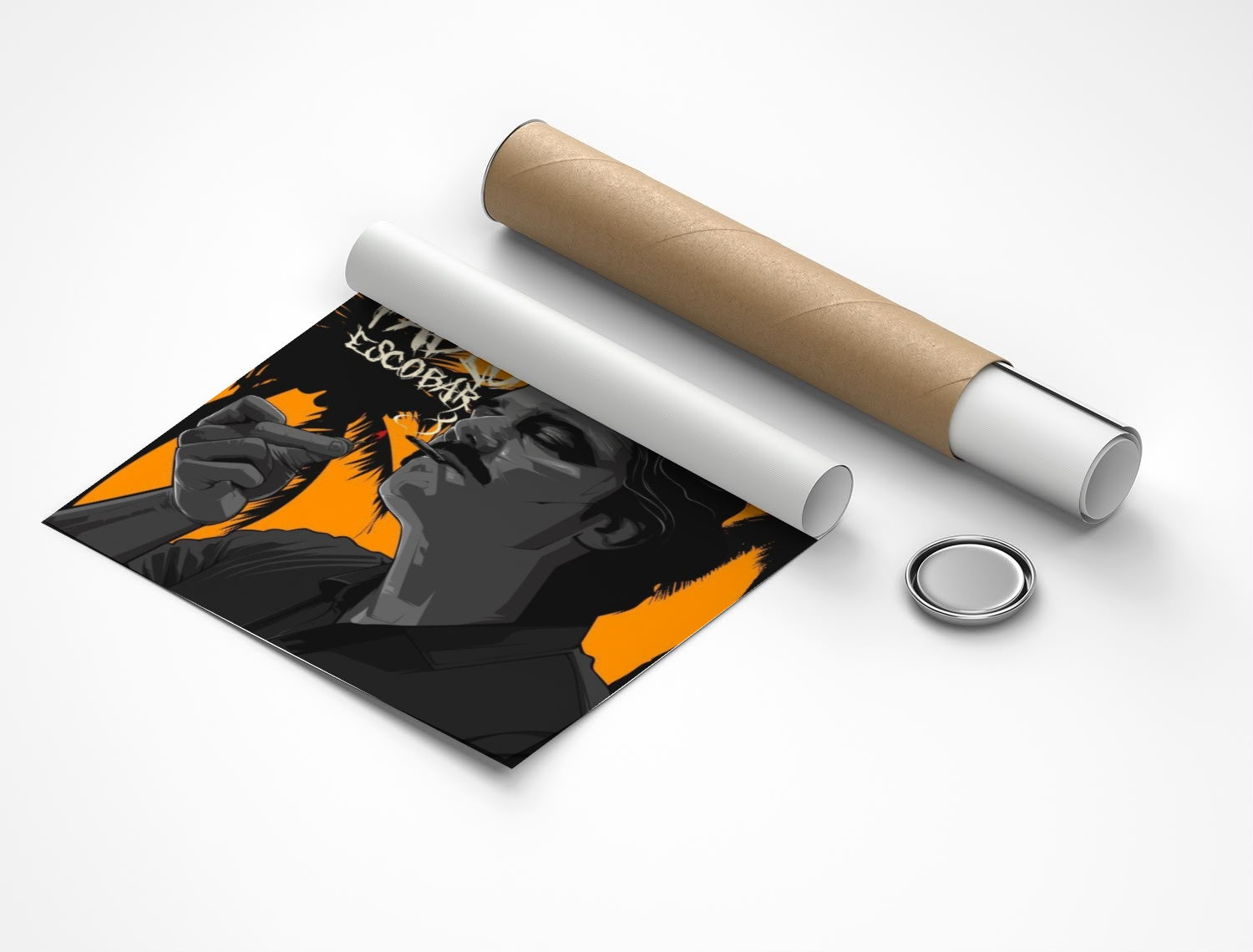 Rolled poster
