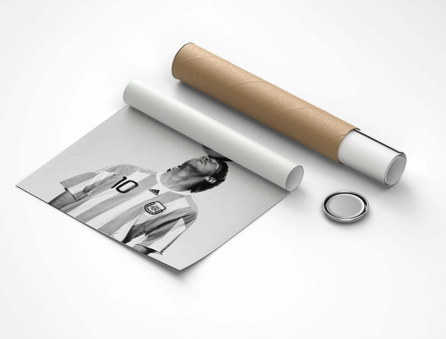 Rolled poster