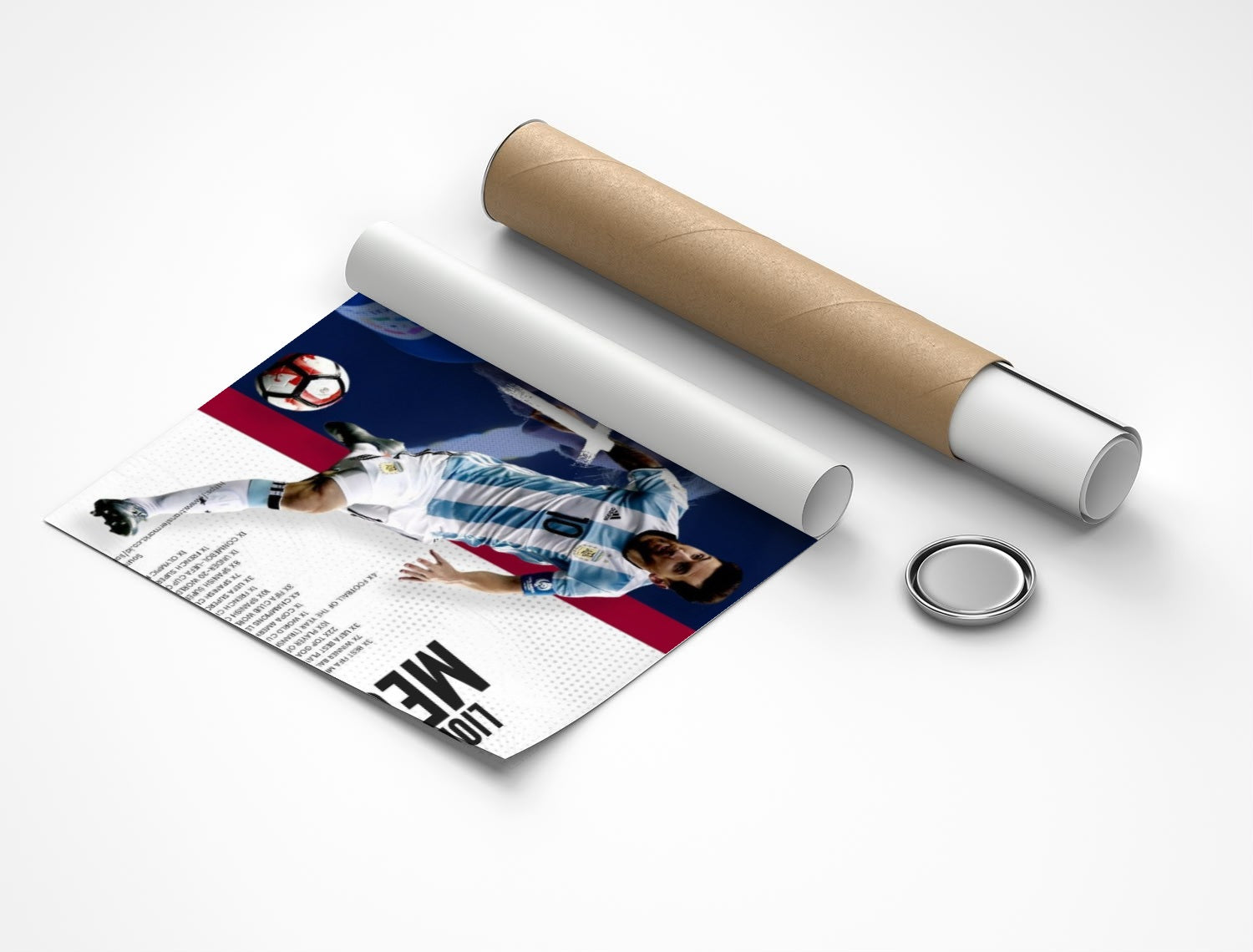 Rolled poster