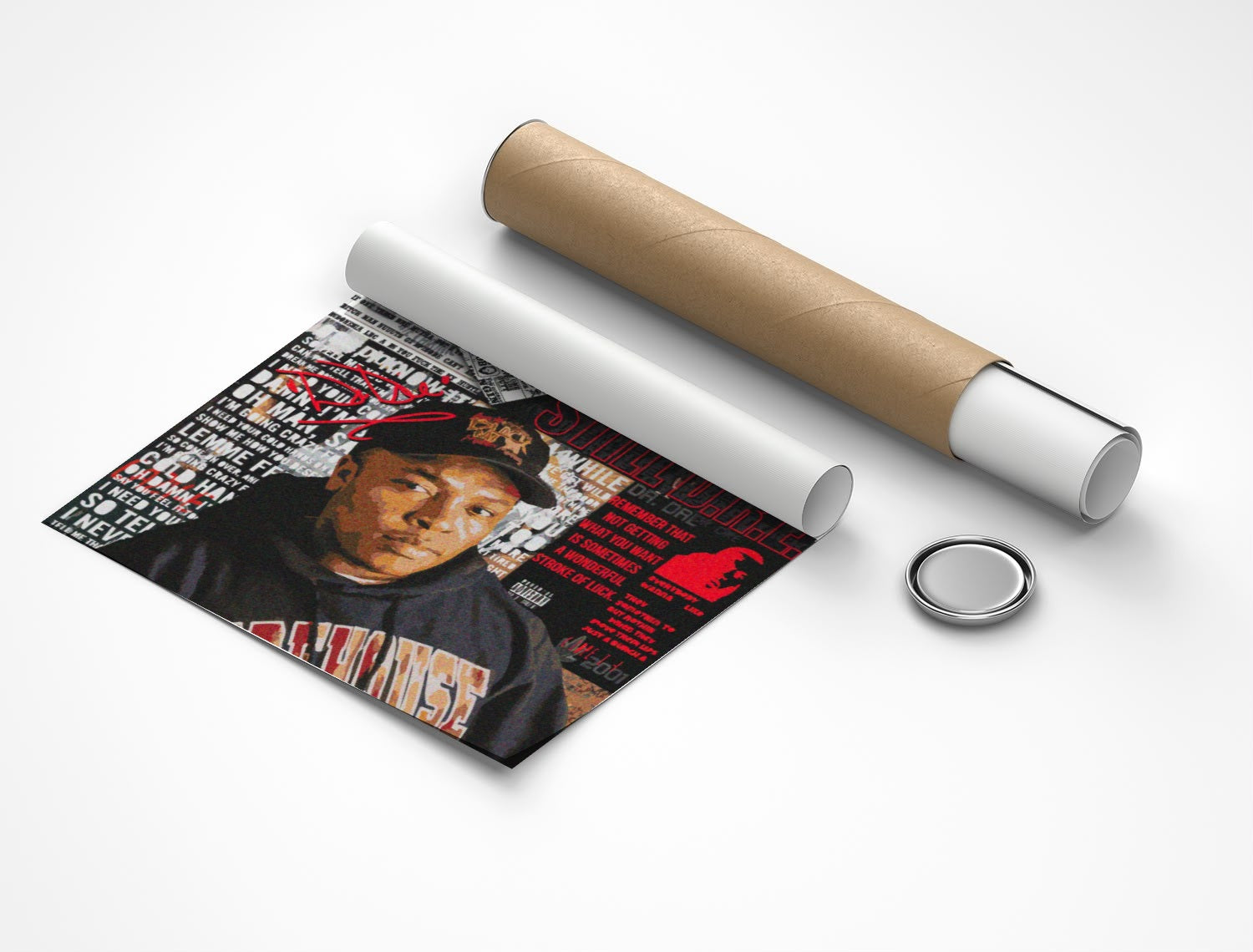Rolled poster