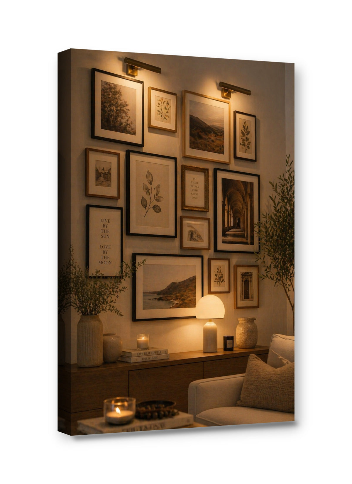 Framed canvas