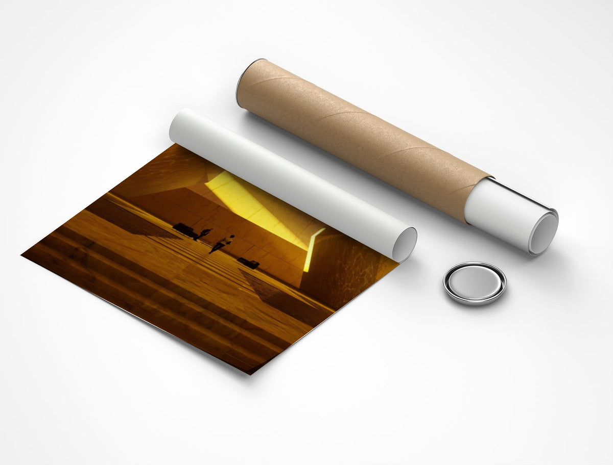 Rolled poster