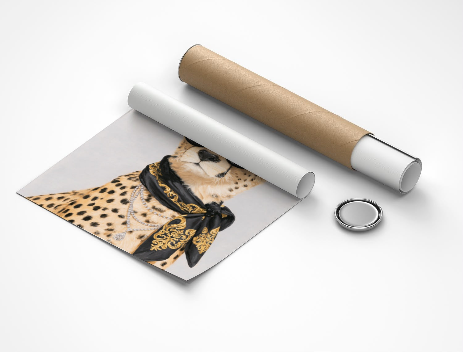 Rolled poster
