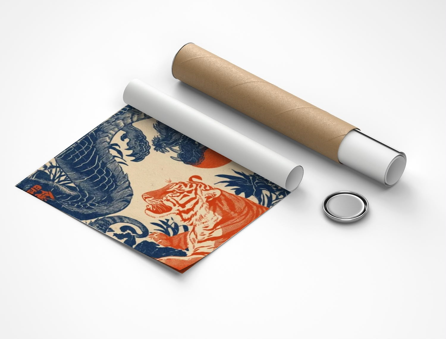 Rolled poster