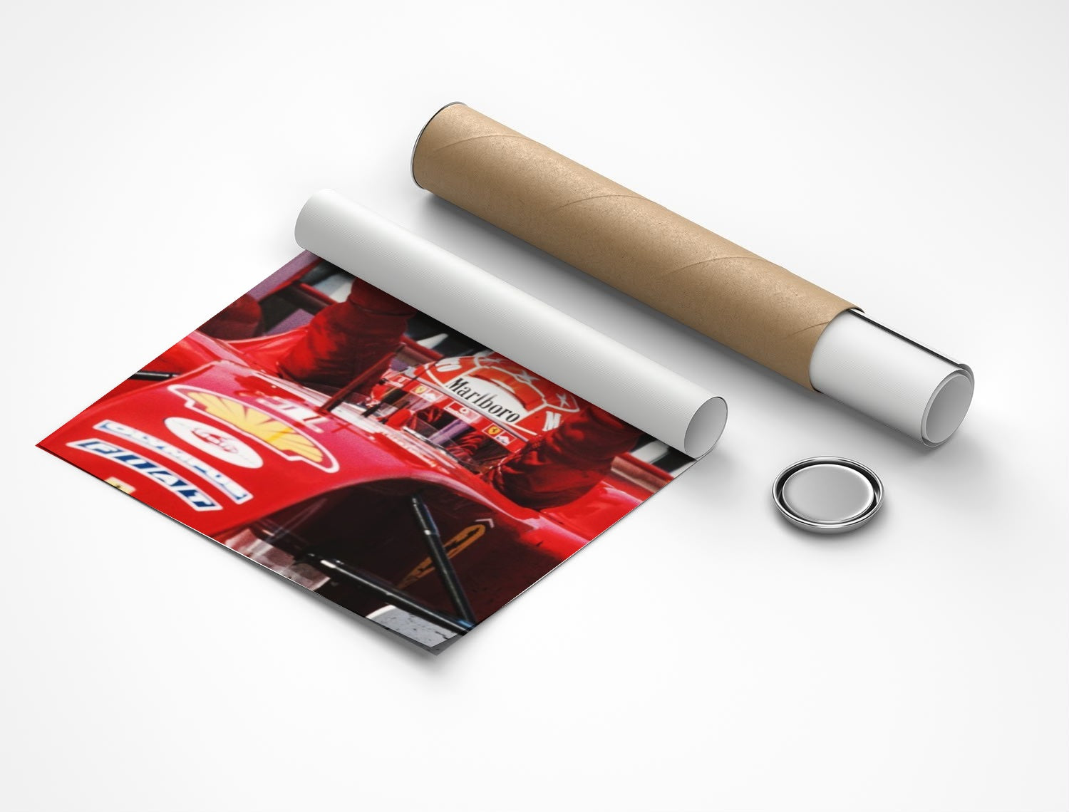 Rolled poster