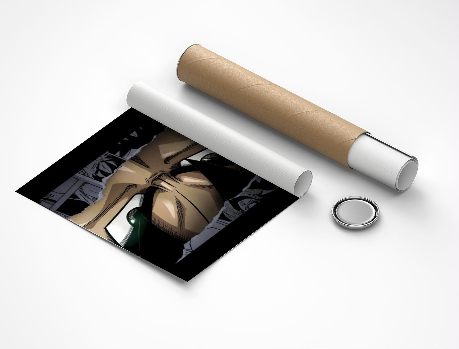 Rolled poster