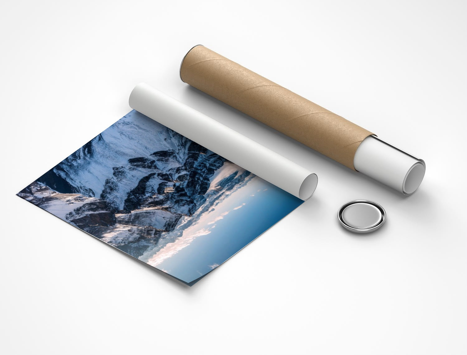 Rolled poster