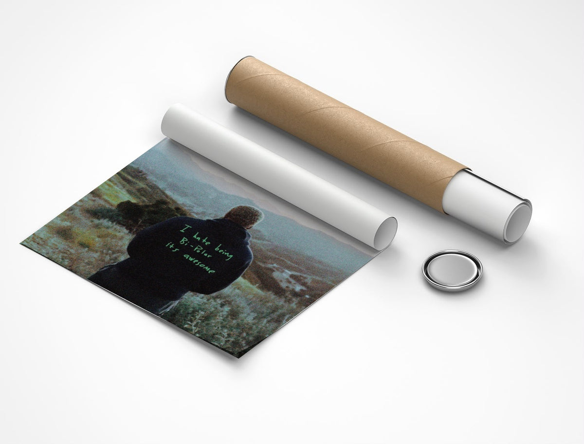 Rolled poster