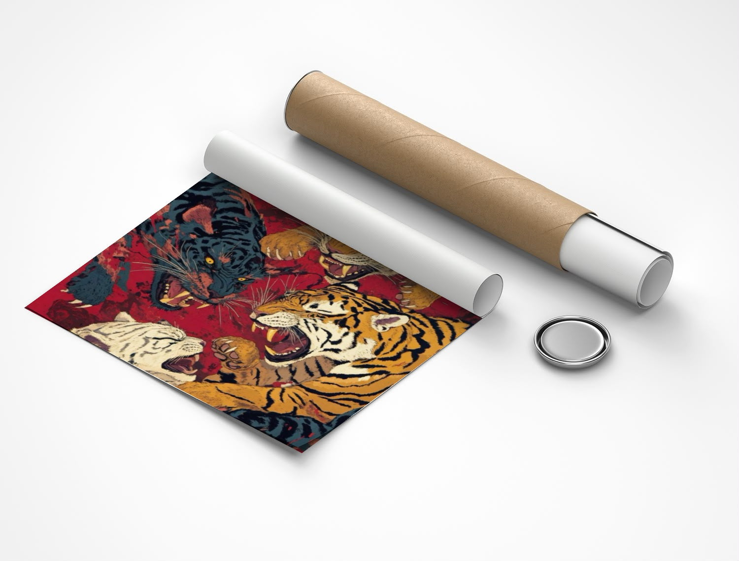 Rolled poster