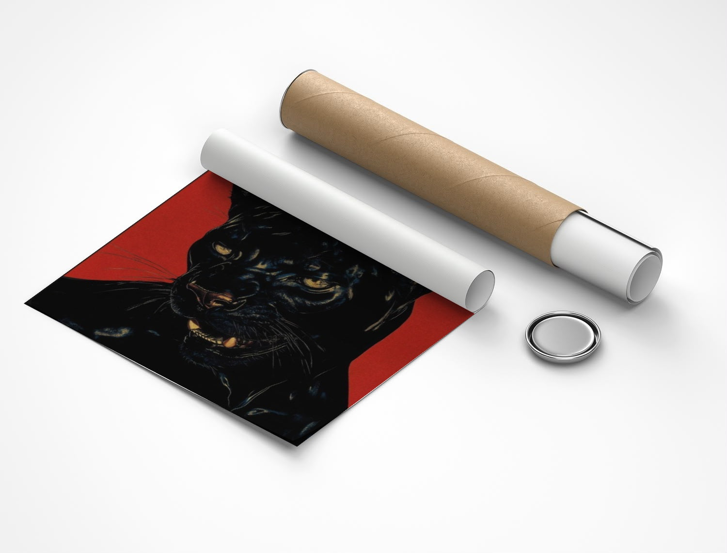 Rolled poster
