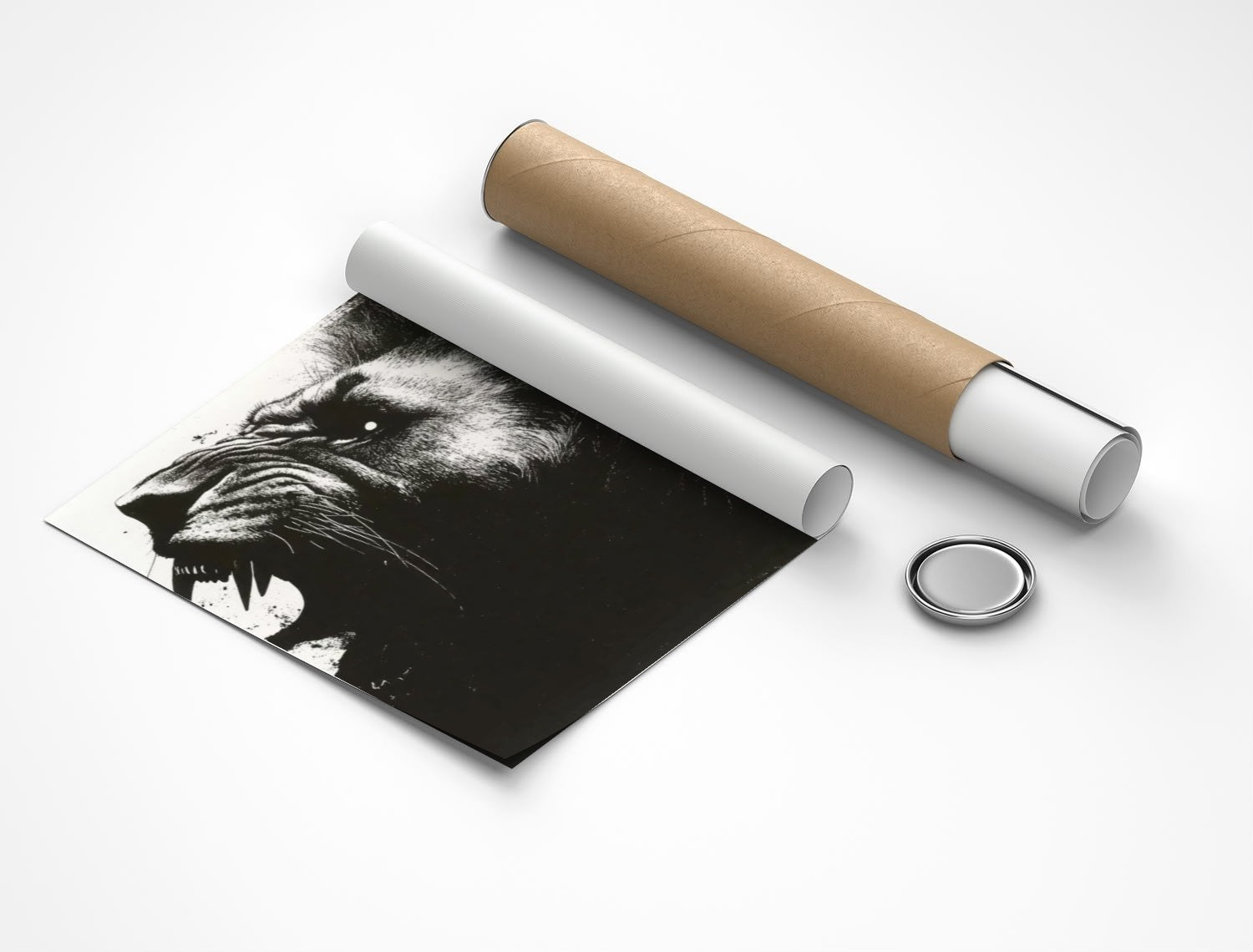 Rolled poster