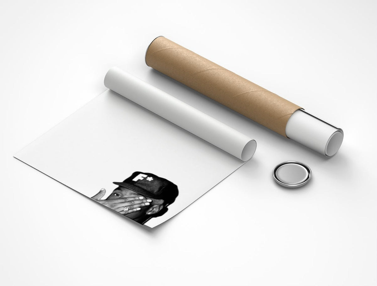 Rolled poster