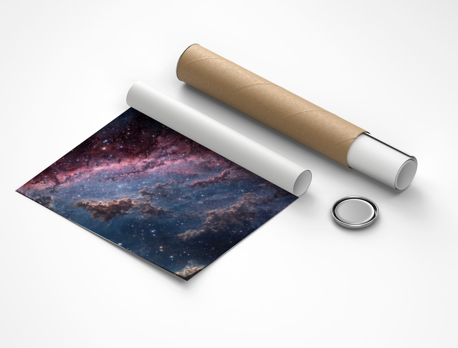 Rolled poster