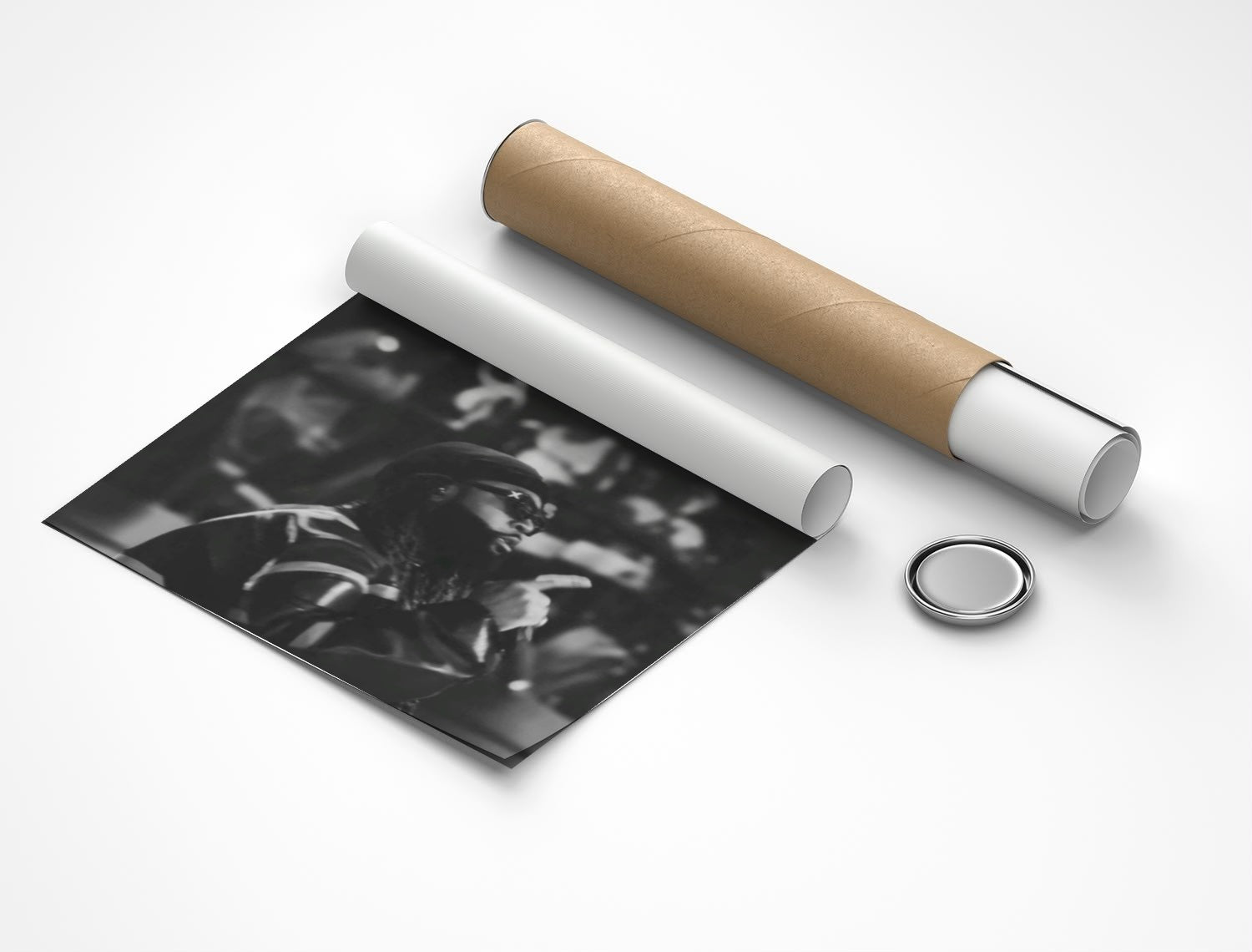 Rolled poster