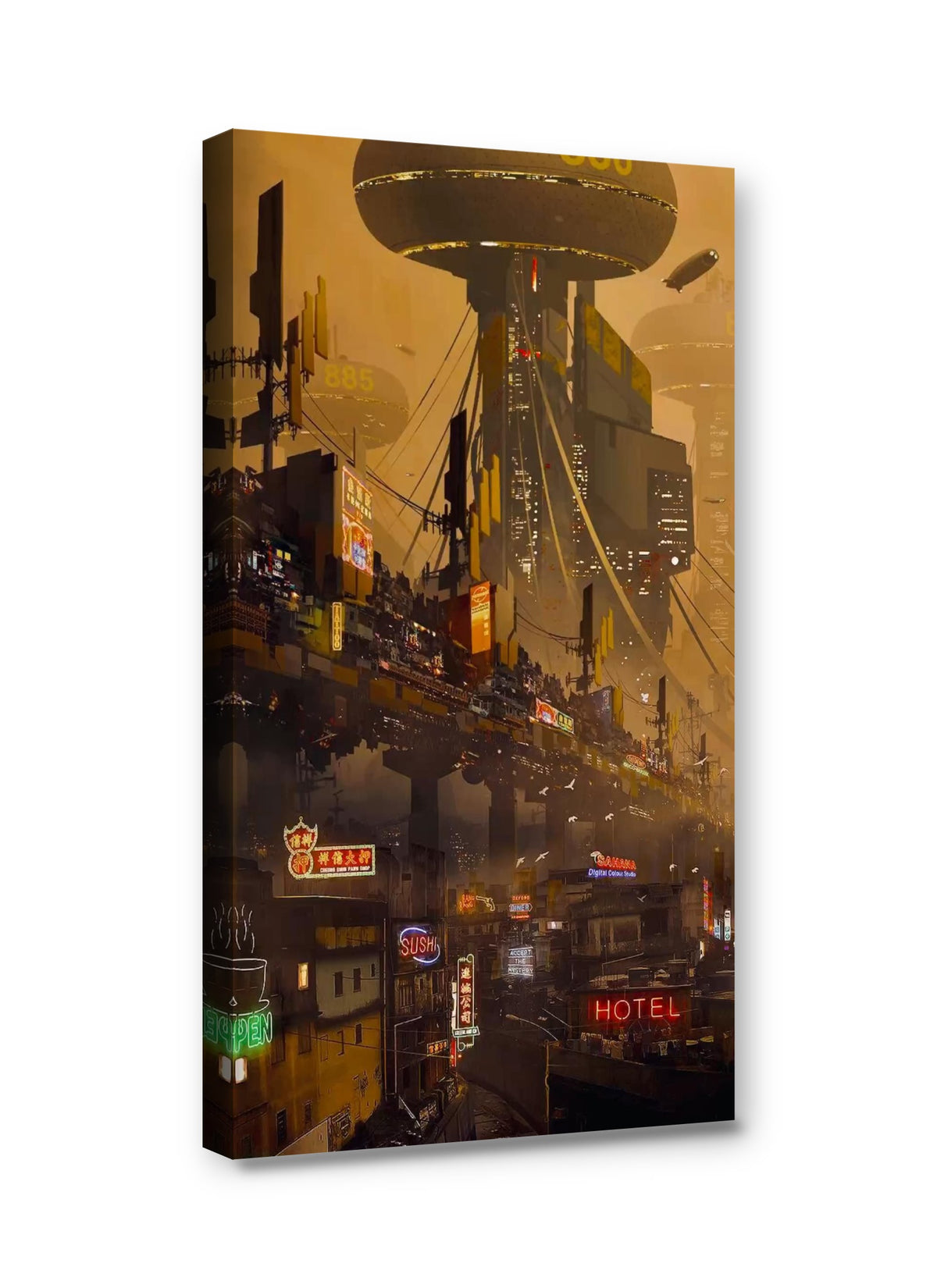 Framed canvas