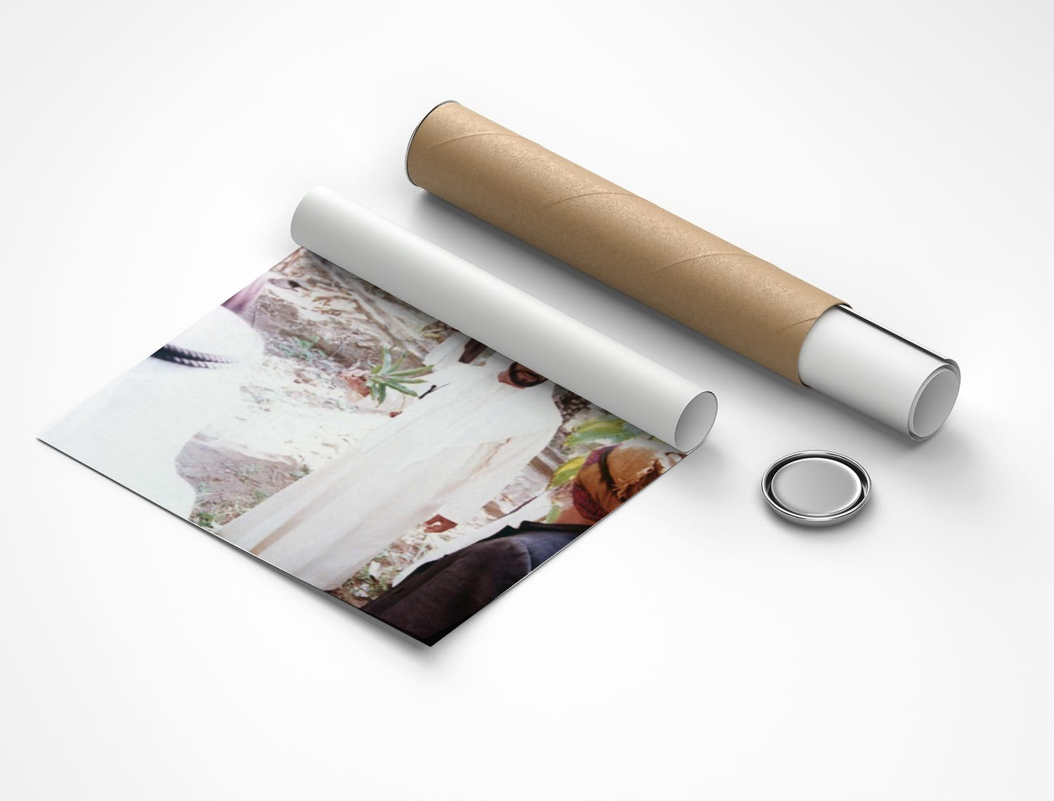 Rolled poster