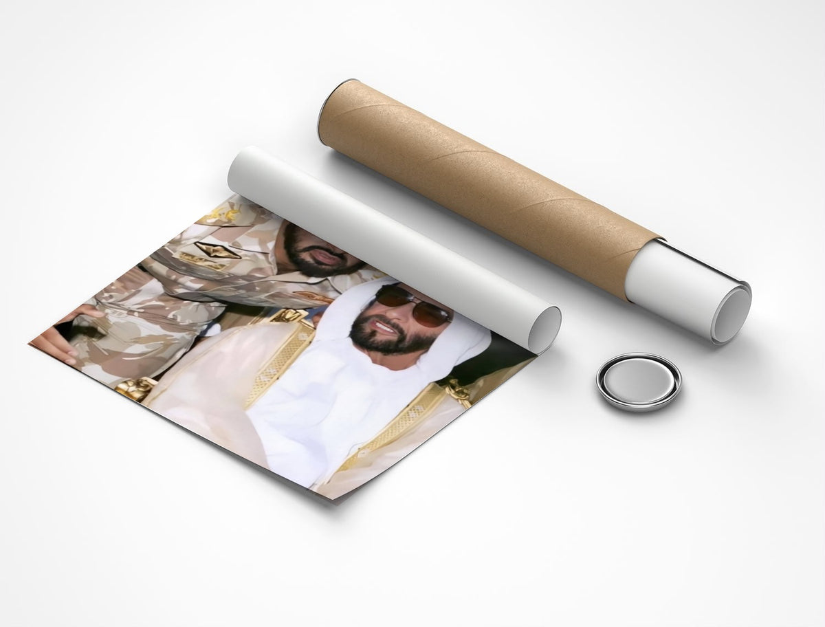 Rolled poster