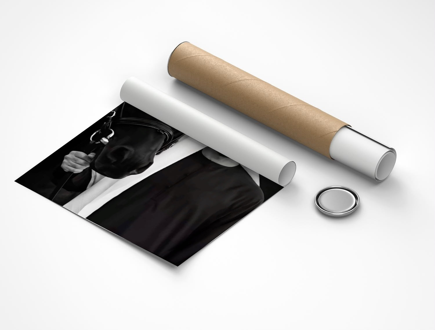 Rolled poster