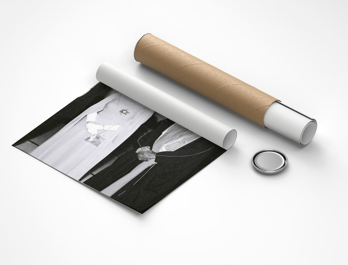 Rolled poster
