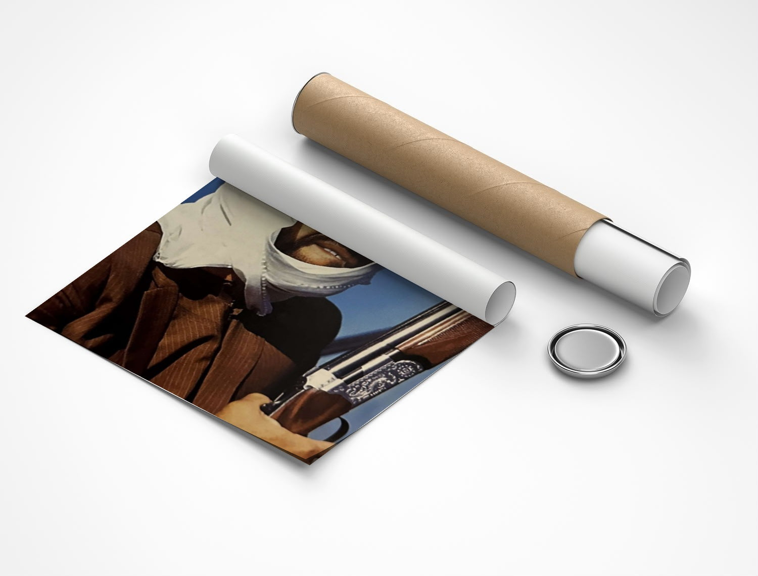 Rolled poster