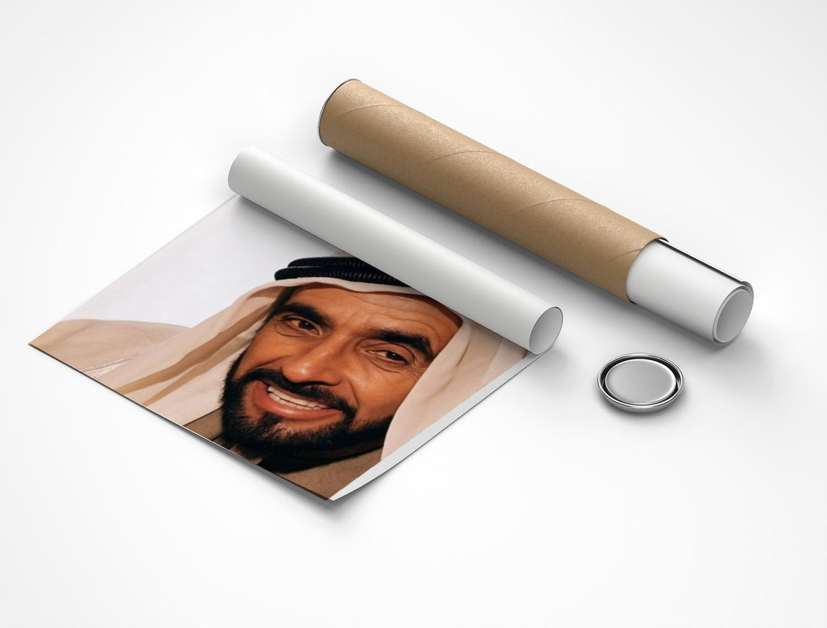 Rolled poster