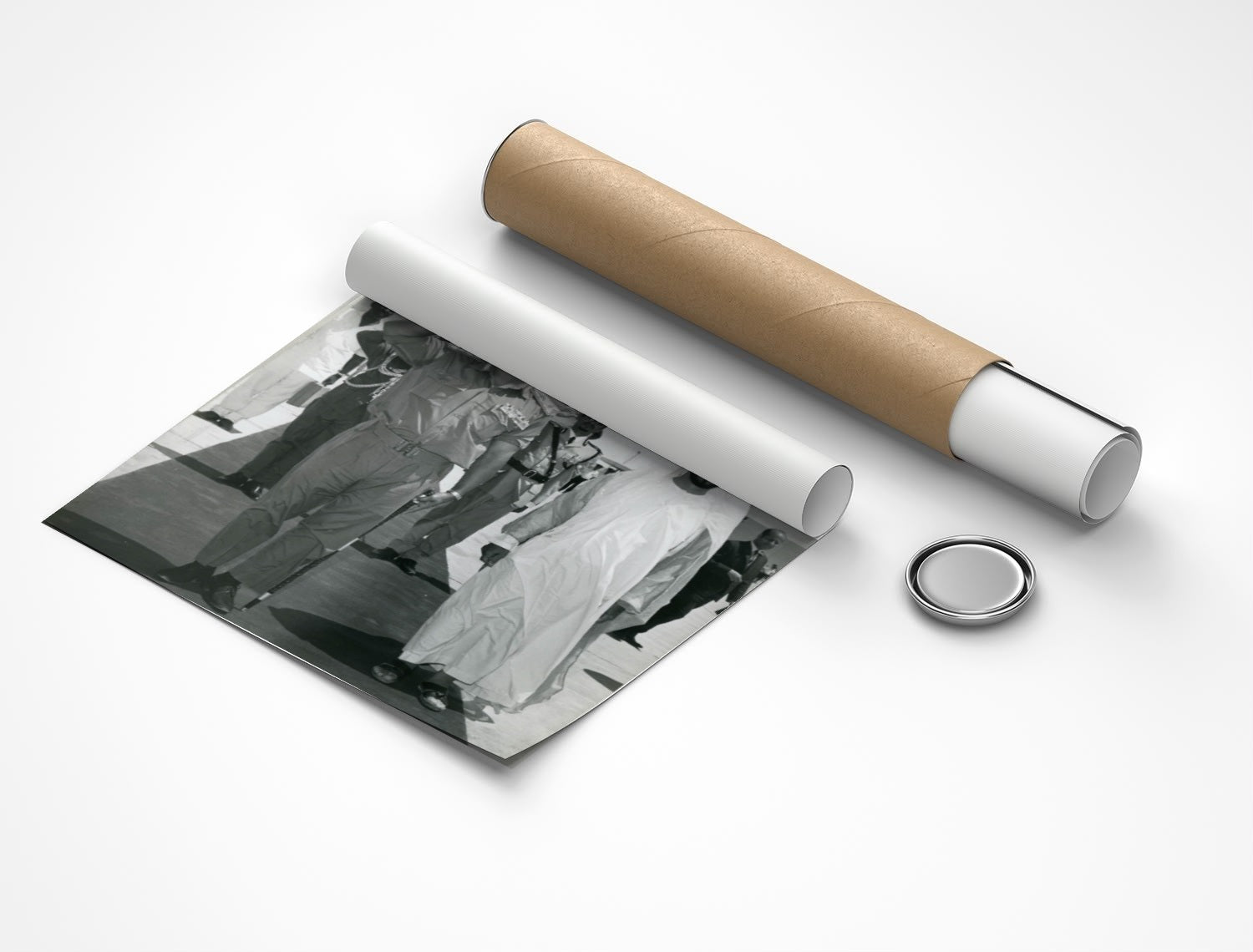 Rolled poster