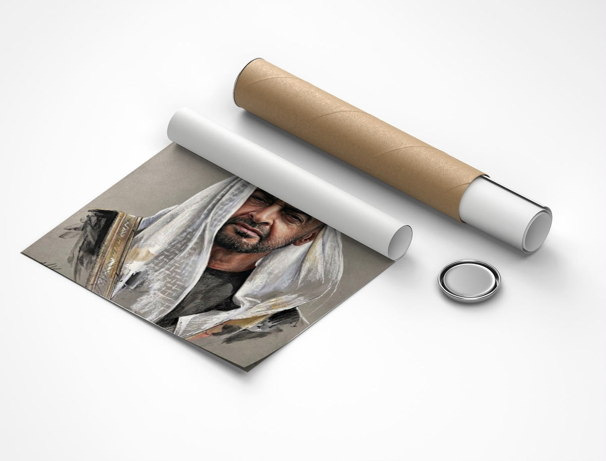 Rolled poster