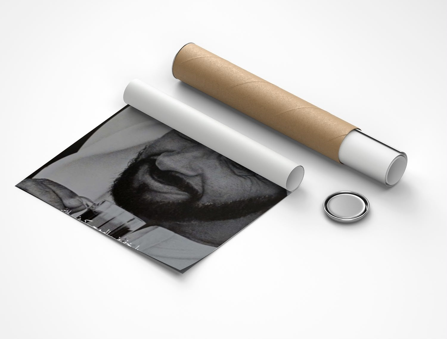 Rolled poster