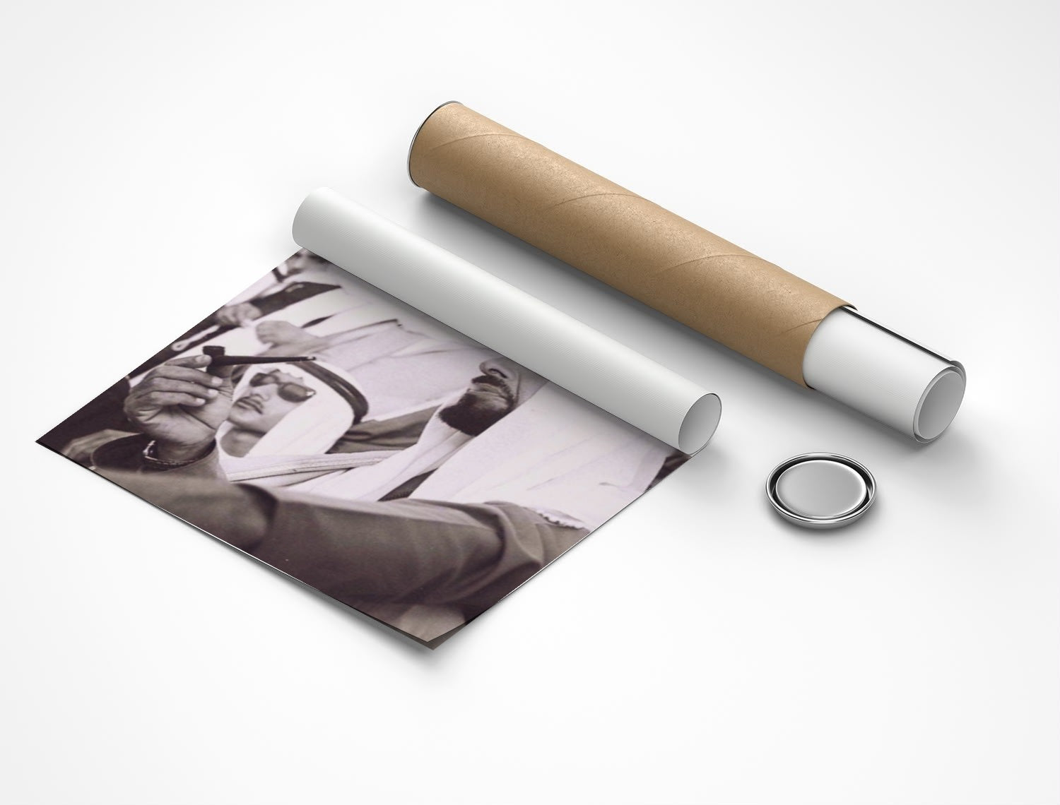Rolled poster