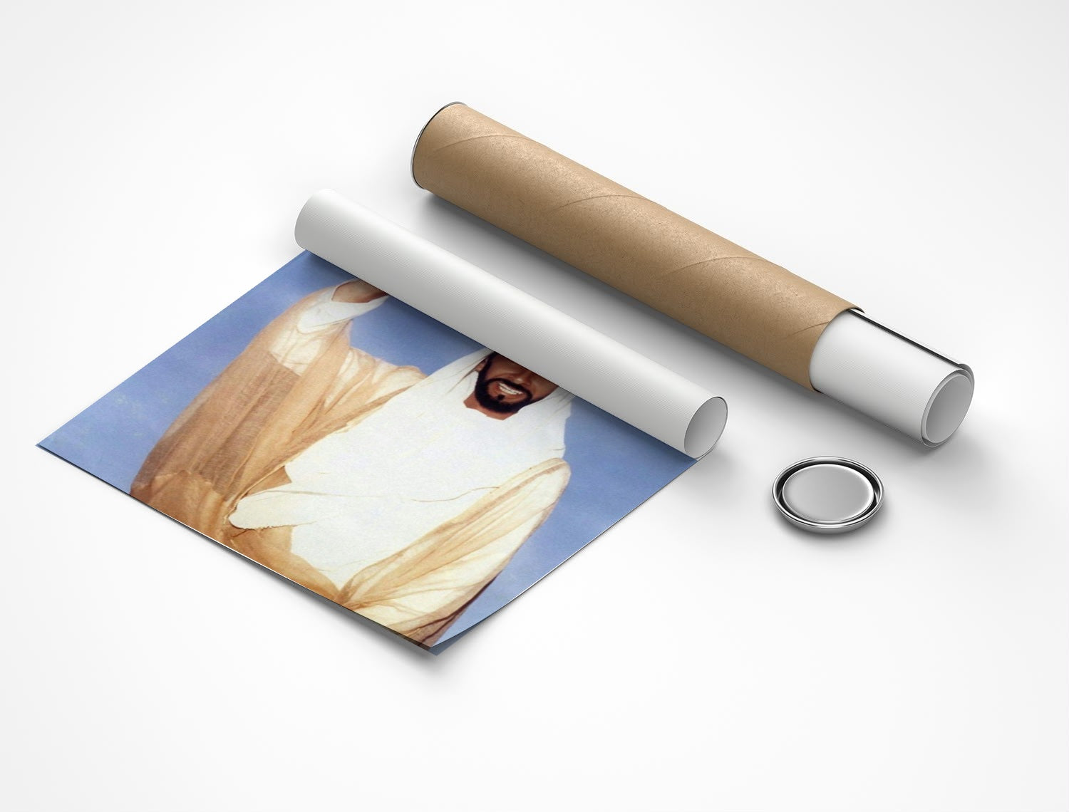 Rolled poster
