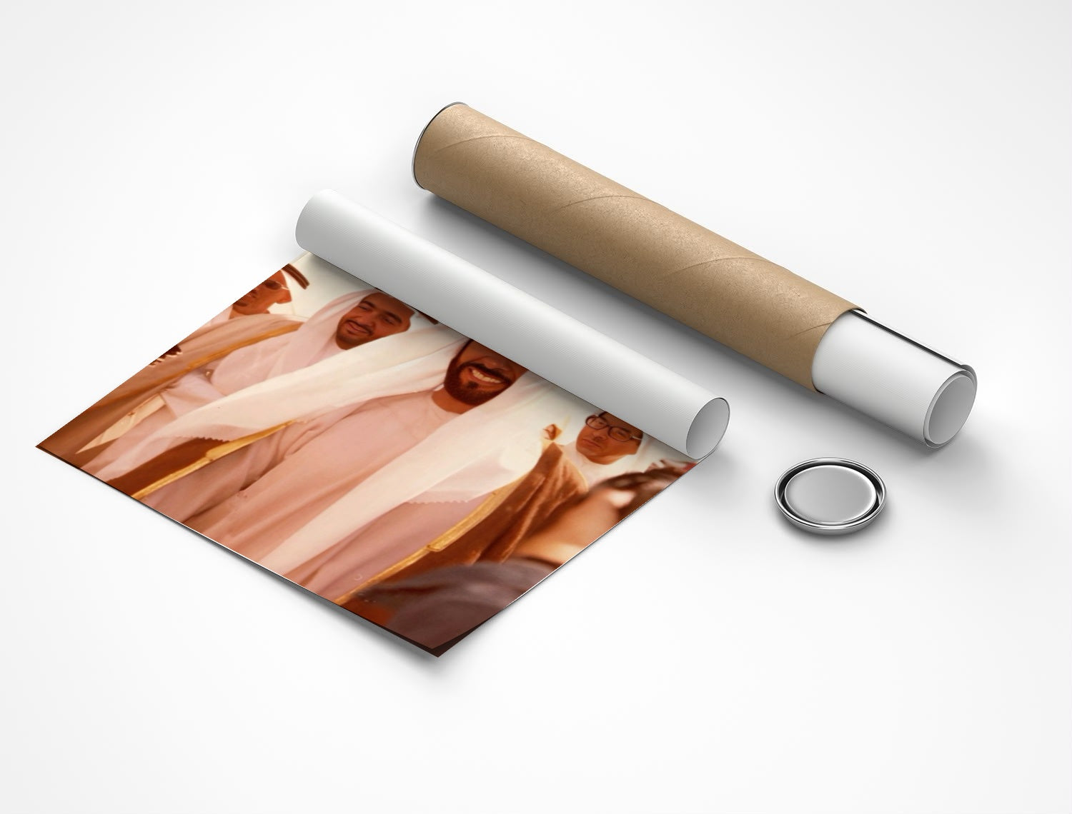 Rolled poster