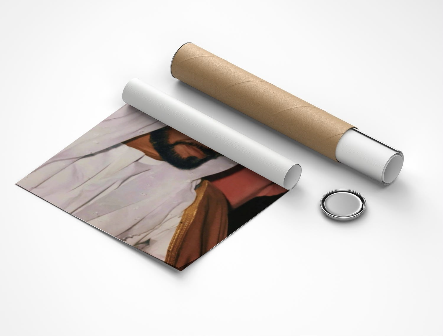 Rolled poster