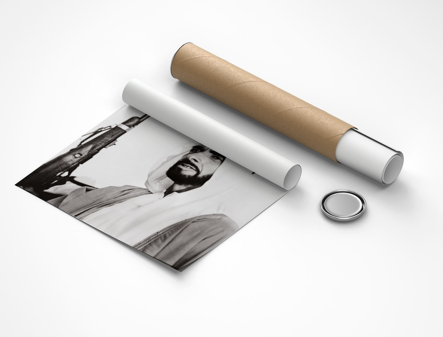Rolled poster