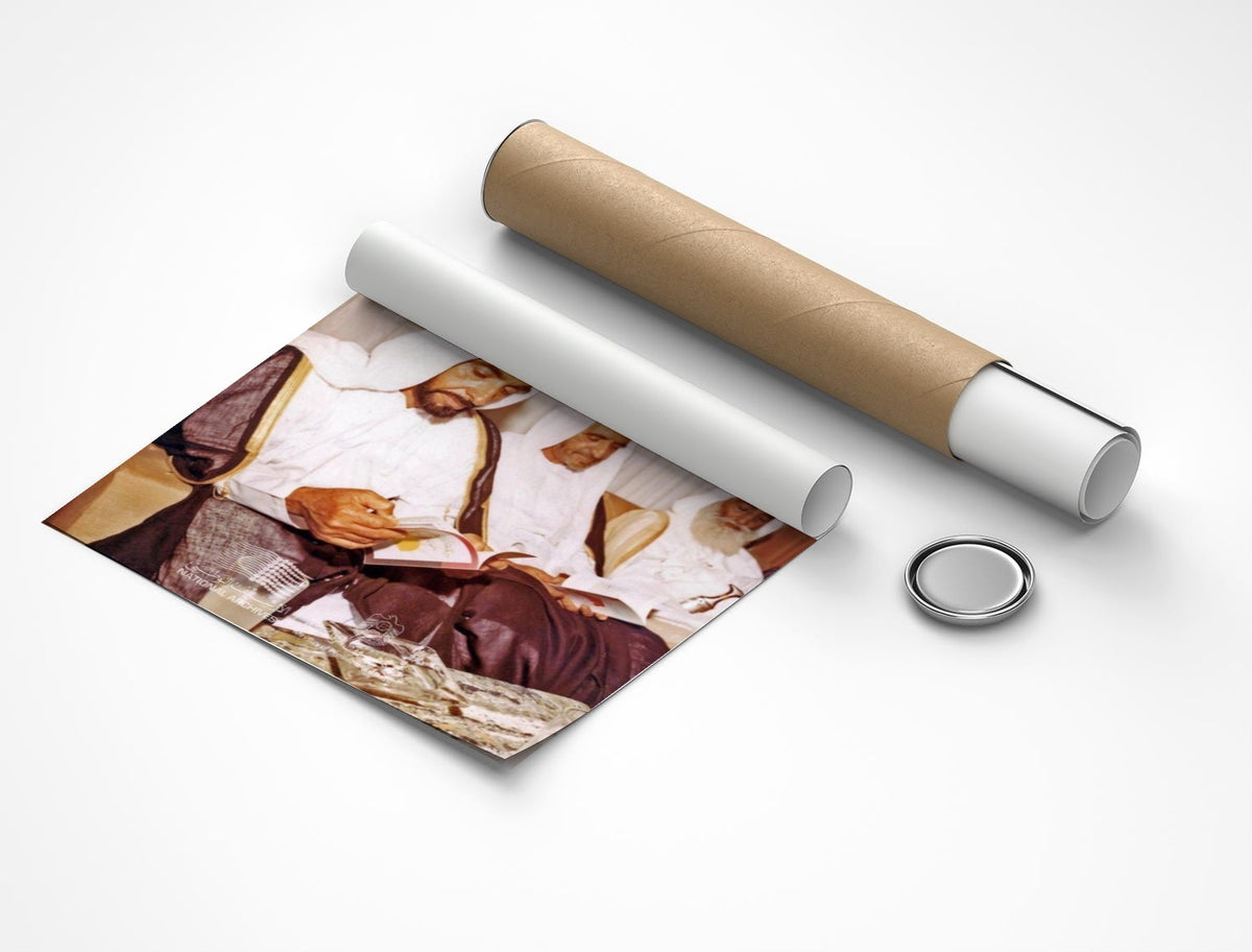 Rolled poster