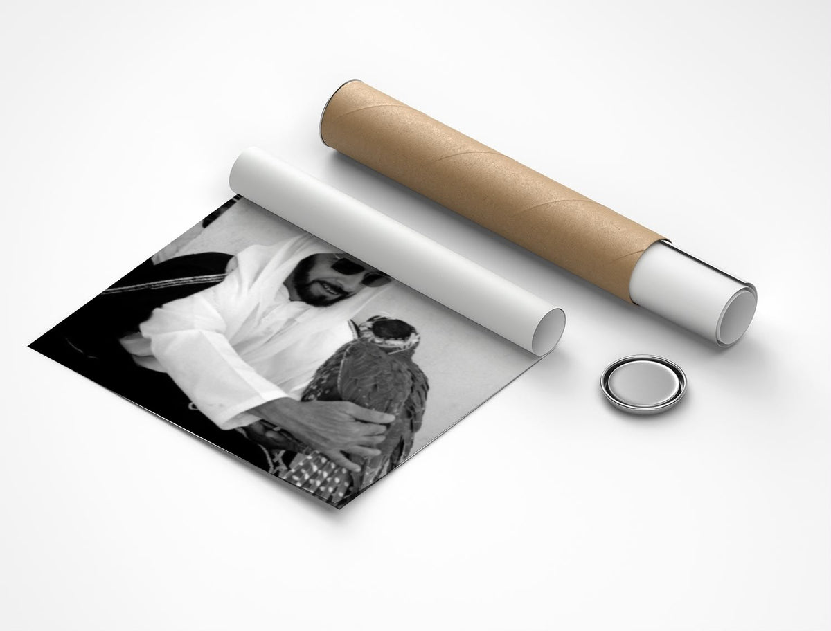 Rolled poster