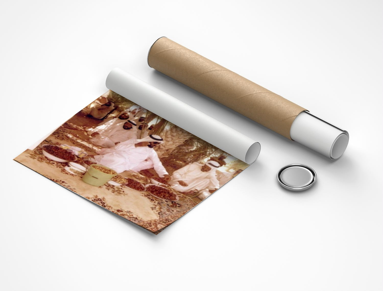 Rolled poster