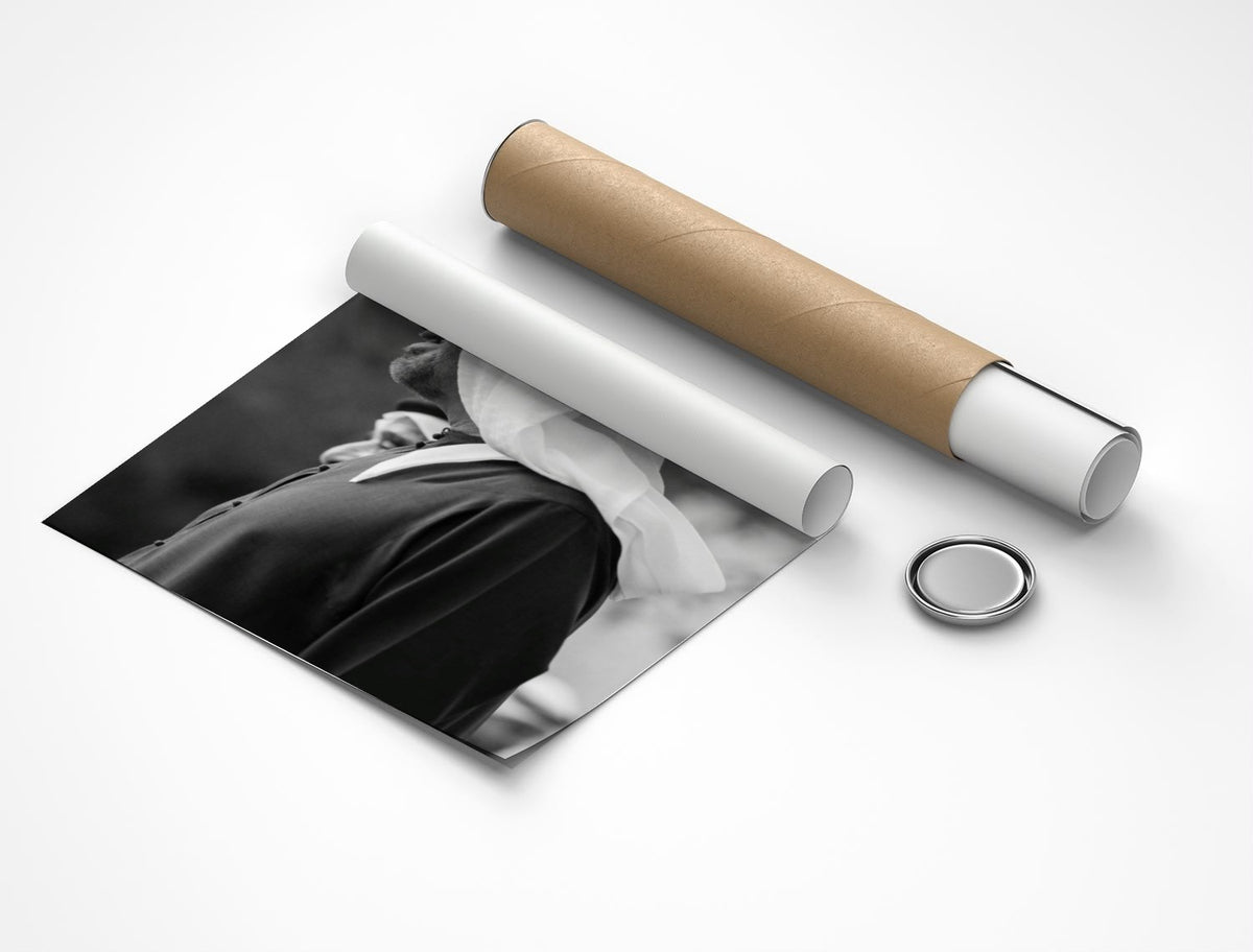 Rolled poster