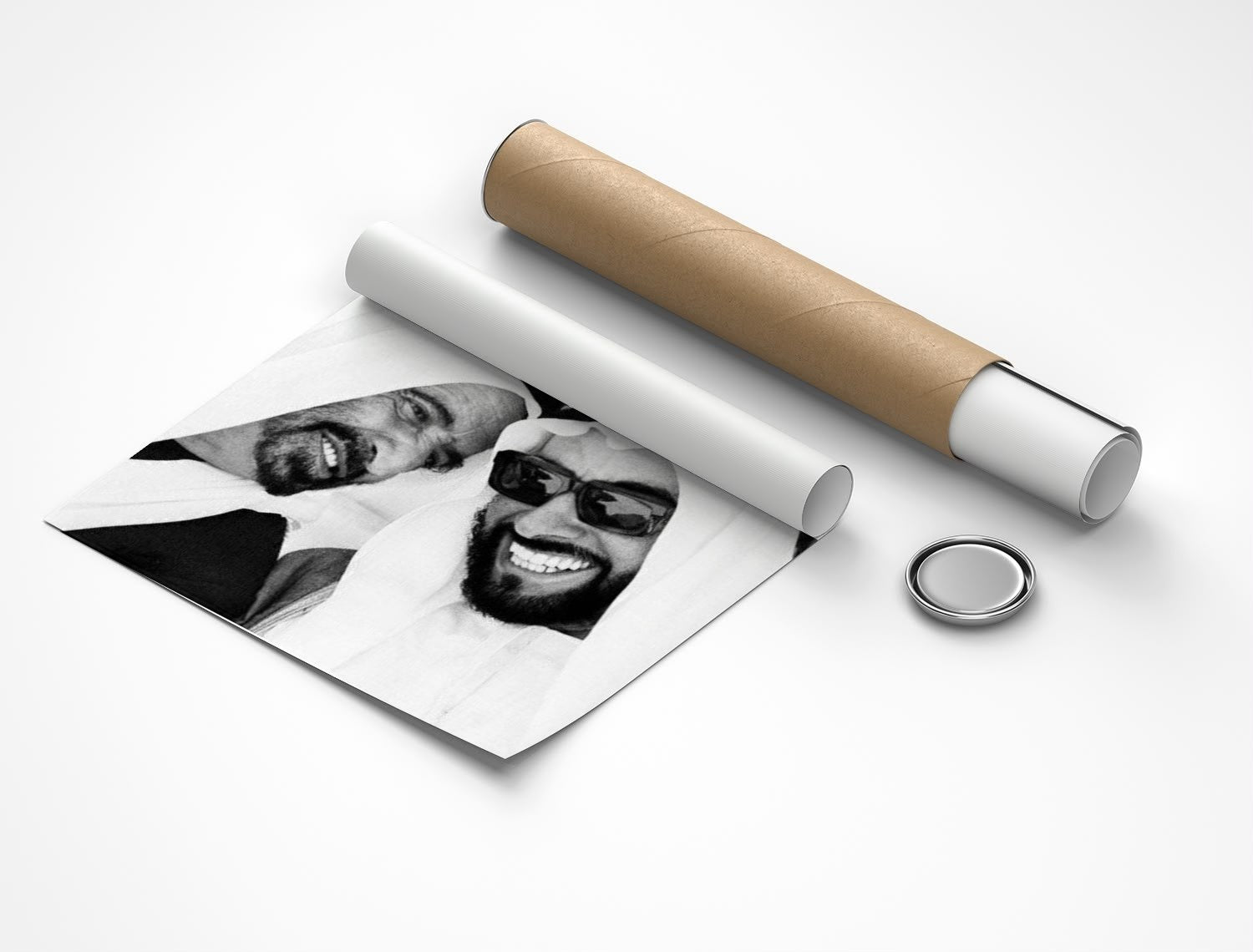 Rolled poster