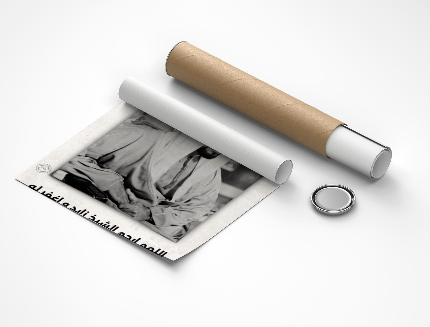 Rolled poster