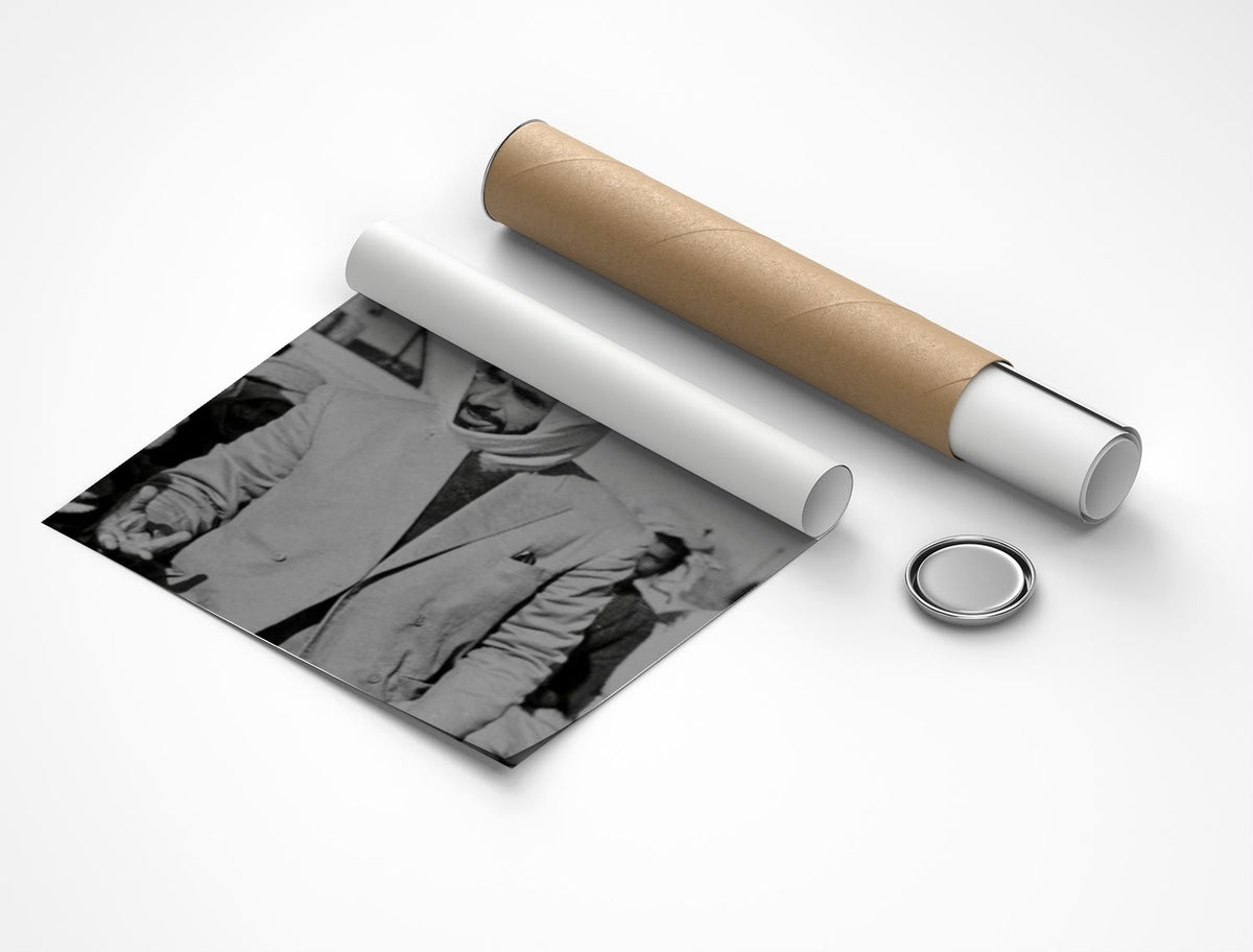Rolled poster