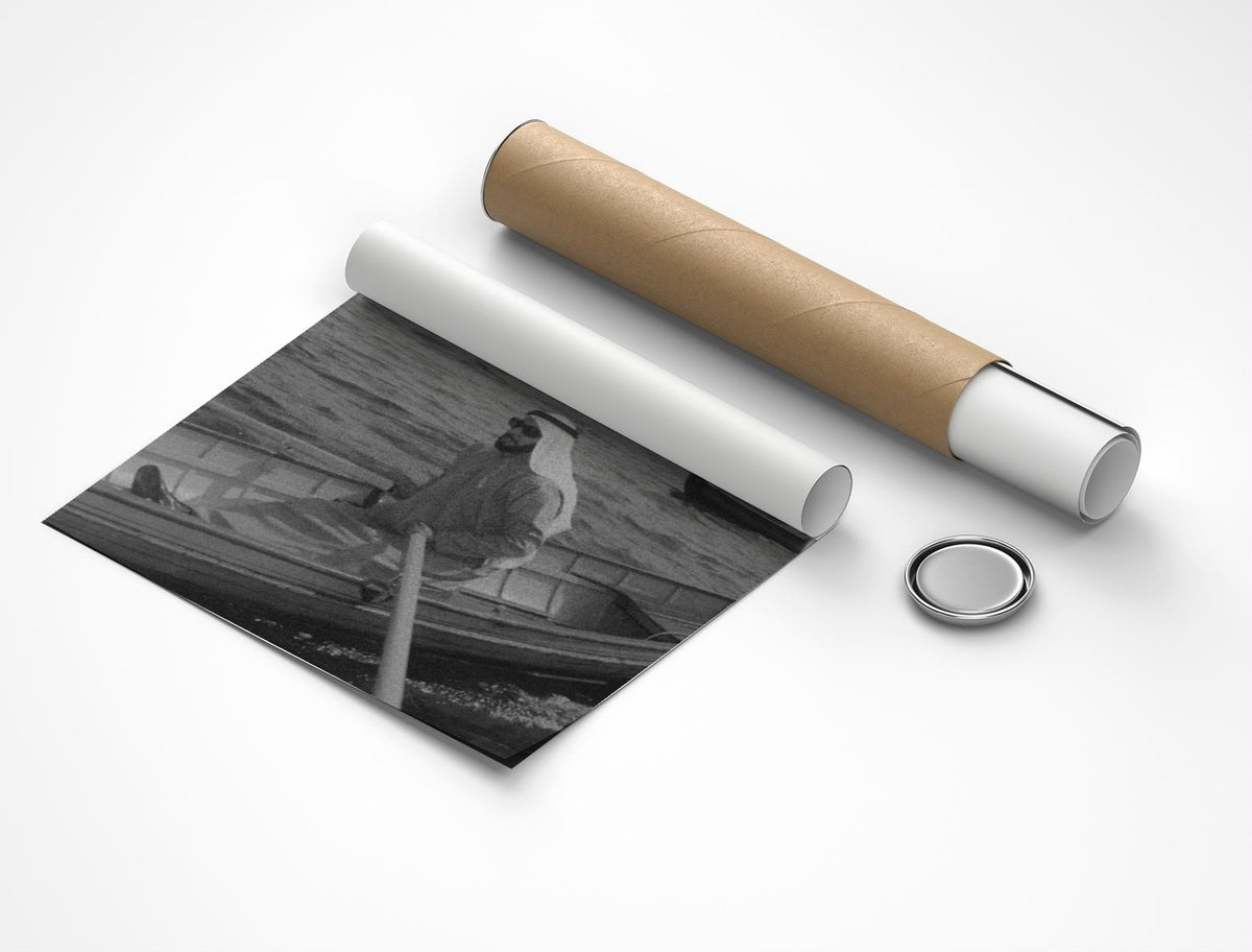 Rolled poster