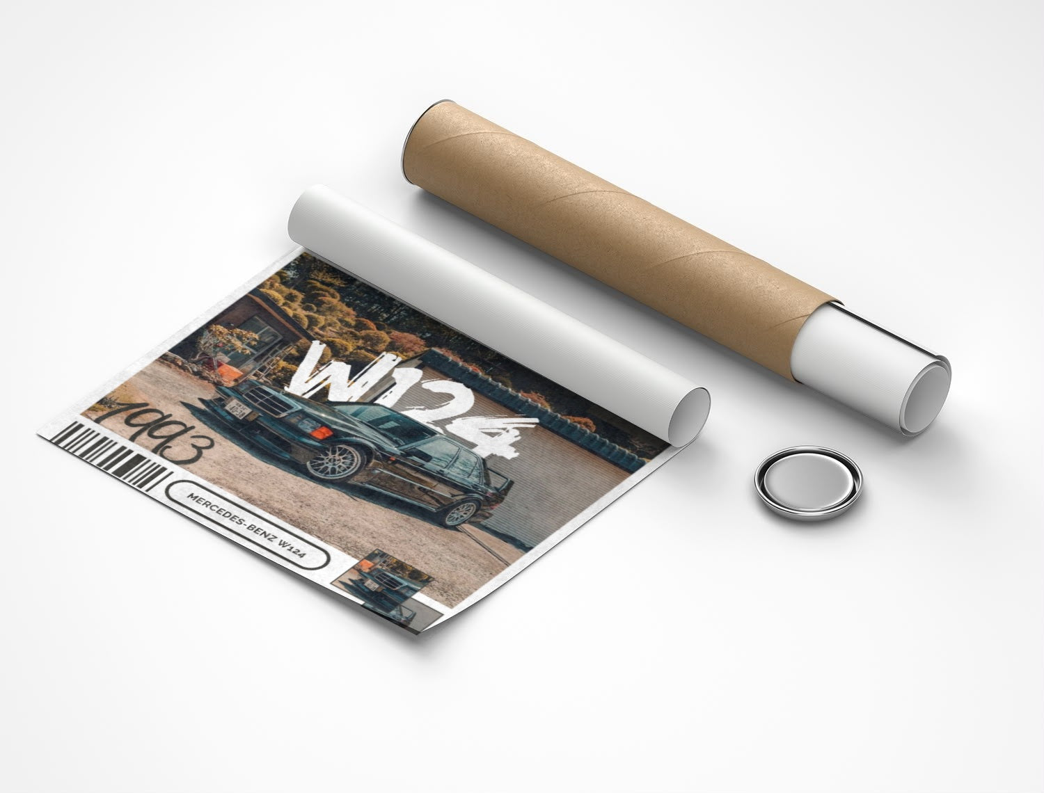 Rolled poster