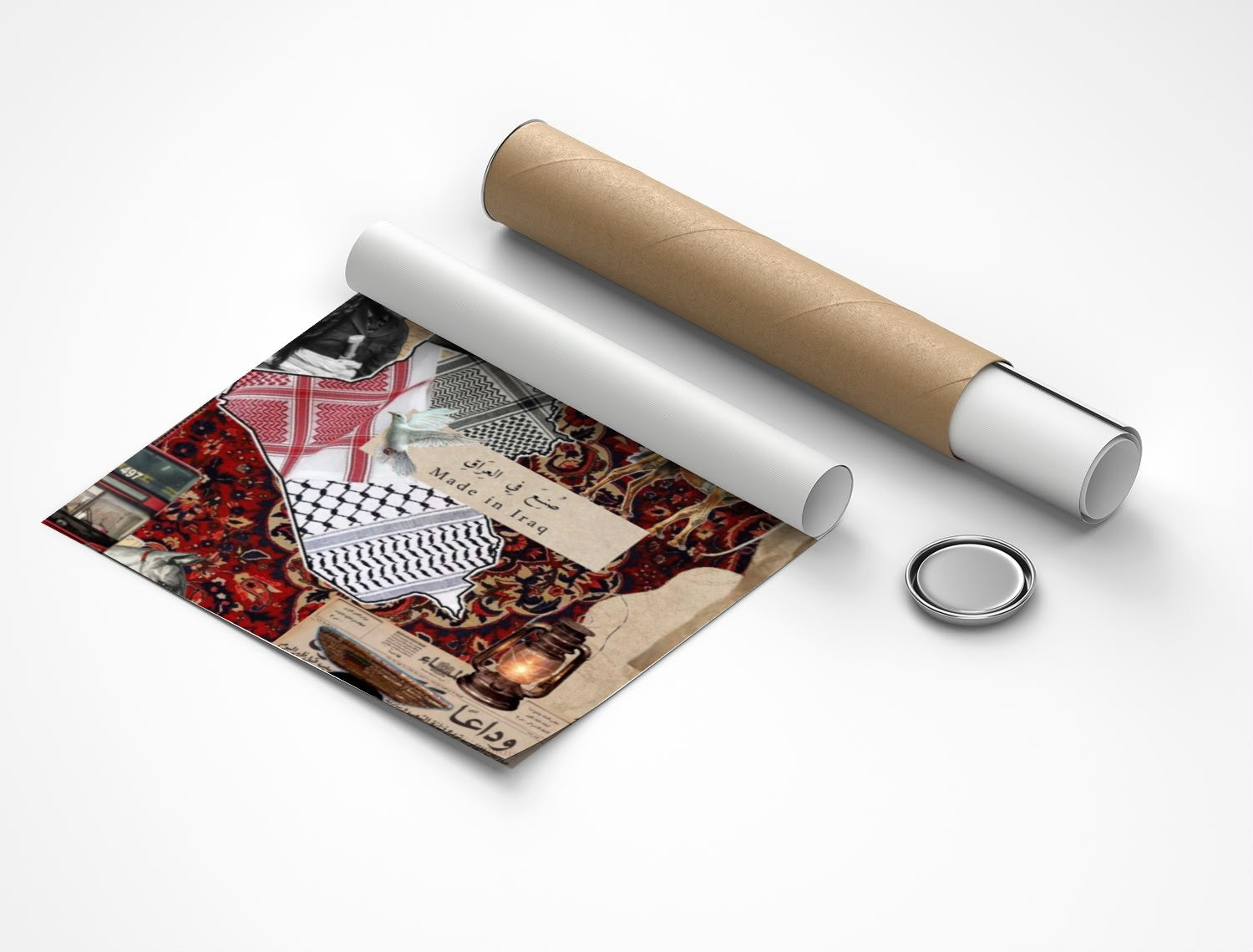 Rolled poster